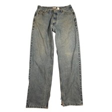 Vintage Calvin Klein Jeans Mens Light Wash Straight Leg Denim Pants Size 34