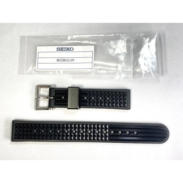 Seiko Rubber Wristwatch Bands 19 mm Band Width for sale | eBay
