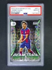 2023-24 Topps Stadium Chrome UEFA Lamine Yamal RC Rookie Beam team PSA 10