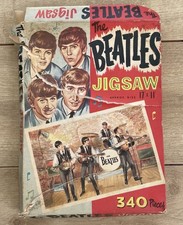Vintage Beatles Jigsaw 340 Pieces 17x11 Nems Enterprises 1964 Complete Vintage Beatles Jigsaw 340 Pieces 17x11 Nems Enterprises 1964 Complete