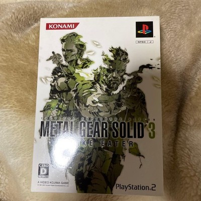 Metal Gear Solid 20th Anniversary Snake Eater PS2 PlayStation 2 Japanisch