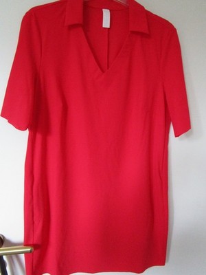 Japan TKY, Kleid, Größe: M-L, Rot, Elasthan/Polyamid, Einfarbig, Damen