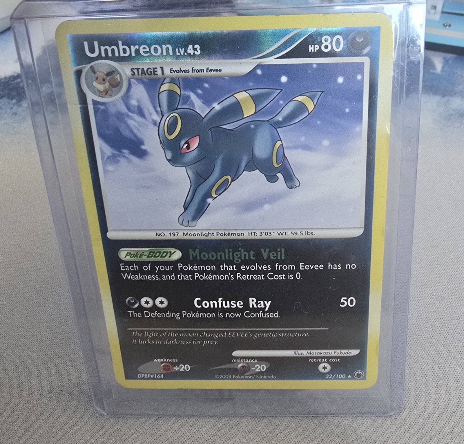 Umbreon 32/100 Majestic Dawn Regular