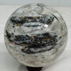 Natural green tourmaline ball polished quartz crystal ball healing 2640G(5.82LB) — photo 2