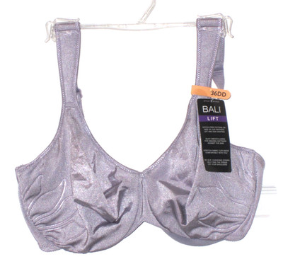 NWT Bali Lift Style DF3353 Underwire Size 36DD Lilac Bra