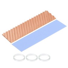 MECCANIXITY Copper Heatsink 70x20x2mm with Thermal Pad 70x20x2mm, Tone