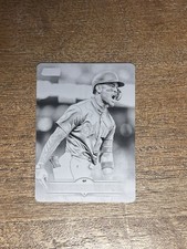 2025 Topps Stadium Club - Julio Rodriguez #185 1 /1 Black Ink Printing Plate