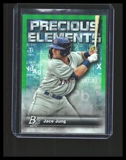 2025  Jace Jung - Topps Precious Elements Green /99 #PE-13 Detroit Tigers 