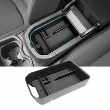"Center Console Organizer Tray for 20192025 Toyota RAV4, ABS Armrest Storage"