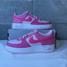 RARE NIKE Air Force 1 BG Pink-Pink Foam IO7454-684 4 Y Women's 5.5