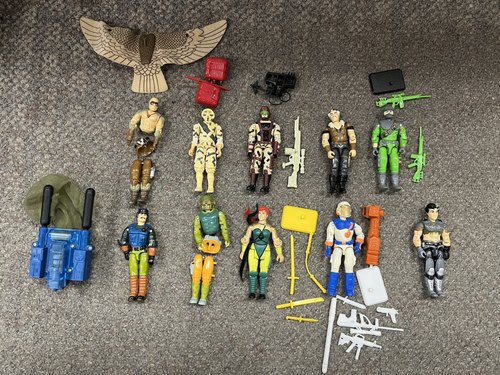 Lot Hasbro GI Joe - Véhicules + Personnages - Occasion
