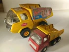 Tonka 9" Pressed Steel Dump Truck - 1960's AND 5" Tonka Dump 2 For 1 Sale!!