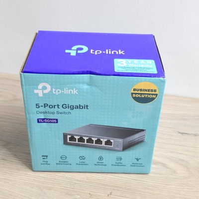 TP-LINK Technologies TP-Link (TL-SG105) 4-Ports External Switch