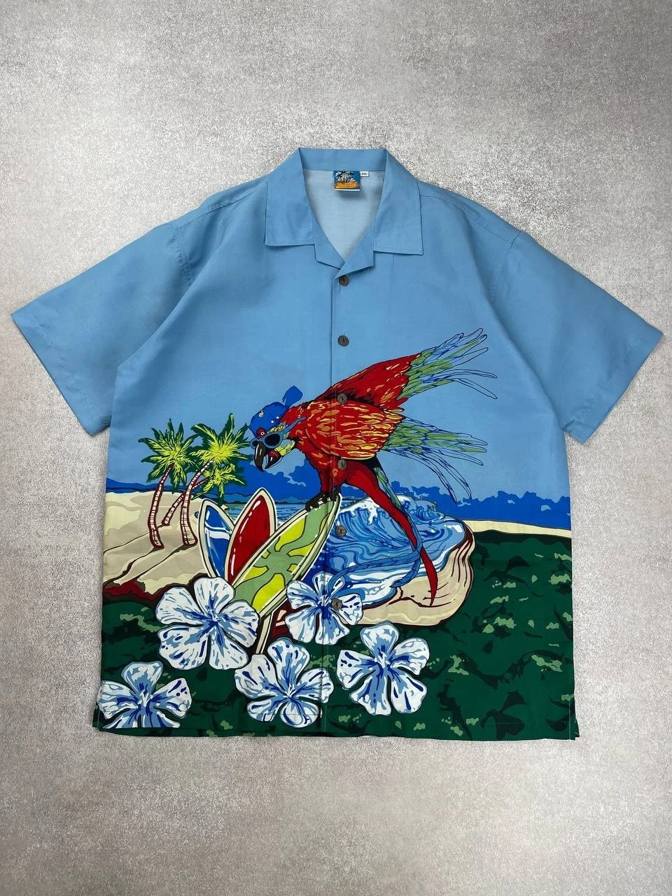 Vintage Crazy Hawaiian Shirt True Face Size XXL Duties Paid USA
Opens in a new window or tab
