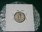 1944 P Mercury 90% Silver {WWII} Dime -[PHILADELPHIA MINT] (82 YEARS OLD) — photo 2