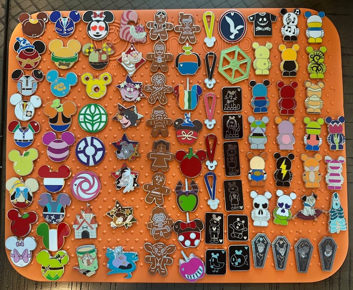 Disney Trading Pins - Lot Of 200 - 100% Tradable At Disney Parks