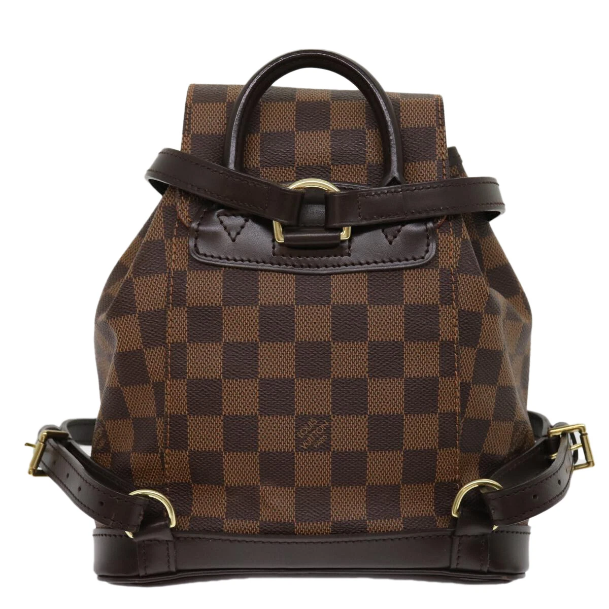 Backpacks Louis Vuitton Louis Vuitton Damier Ebene Montsouris PM Backpack Auth 31178a