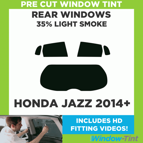 Pre Cut Window Tinting Film for Honda Jazz 2014+ 35 Light Rear Car