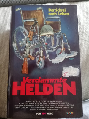 VHS RARITÄT: VERDAMMTE HELDEN (1987) NUR AUF VHS !! VPS HARTBOX