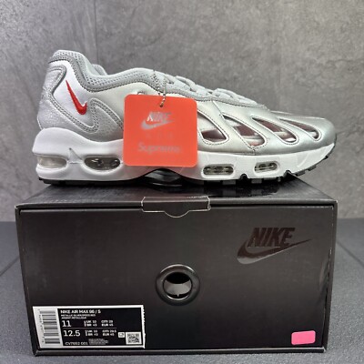 Nike Air Max 96 Supreme Silver Bullet Size 11 Mens Sneakers