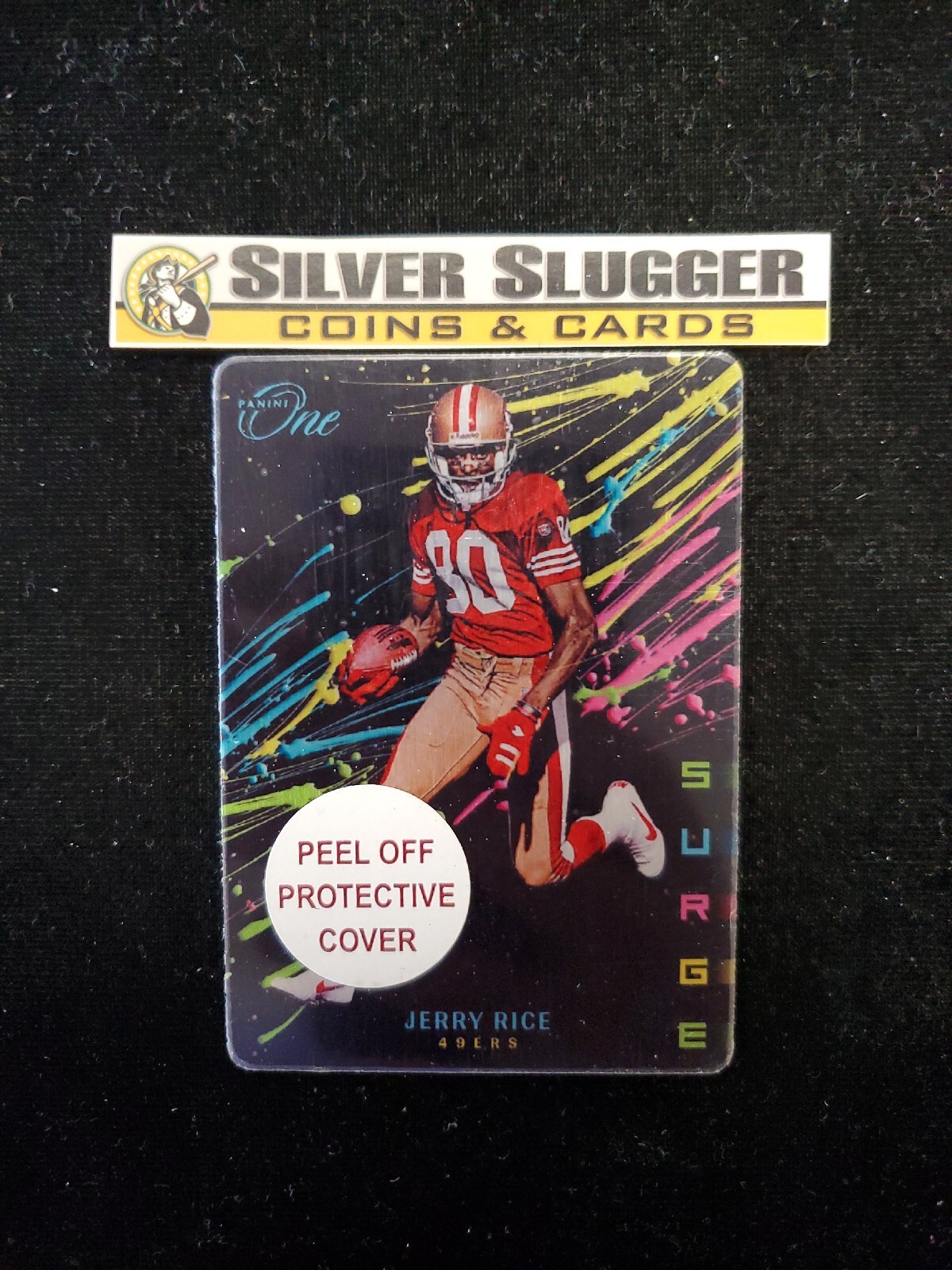 2022 Jerry Rice Panini One Football Surge Metal Card #SRG-JRI 49ers Case Hit SP