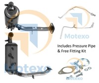 BM11005H + Pp Volvo S40 1.6TD (D4164T Motor) 1/05-12/11 Euro 4 Auspuff Cat & DPF