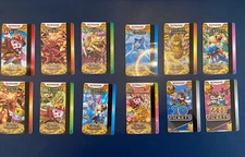 KONAMI GOLD RAILROAD Arcade Coin Pusher Cards - One Whole SET of 10 - Round 1 