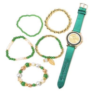 STRADA Japanese Movement Water Resistant Stainless Steel Back