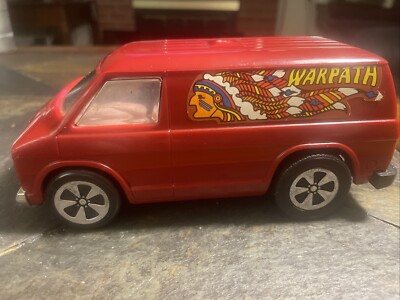 Vintage 1976 Mattel Power/Speed Warpath Van (works) Hong Kong | eBay