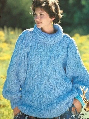 L98 - Knitting Pattern - Ladies Chunky 