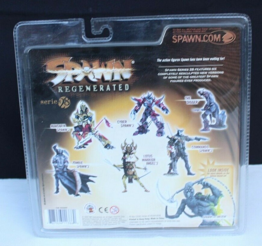 Spawn Regenerated Grave Digger Series 28 McFarlane 2005 Toy Action