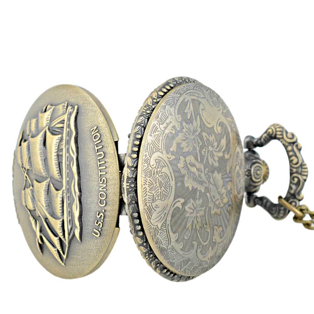 時計 uss constitution pocket watch libo USS Constitution pocket watch LIBO anti magnetic vintage | eBay