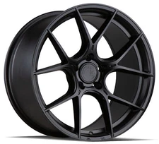18x8.5 Aodhan  Flow Forged AH-11 5x114.3 +35 Matte Black Wheels (Set of 4)