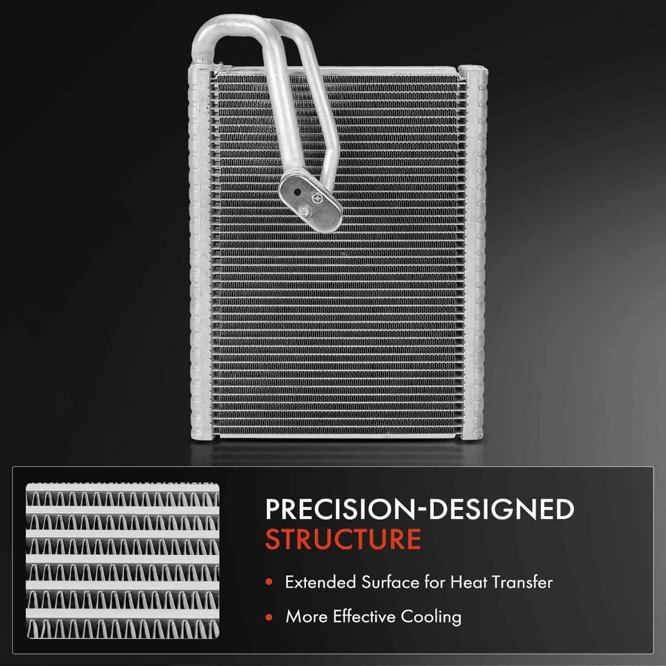 1x Núcleo evaporador de aire acondicionado de aluminio flujo paralelo para Audi A4 A4 Quattro A5 Quattro Foto 4 de 4