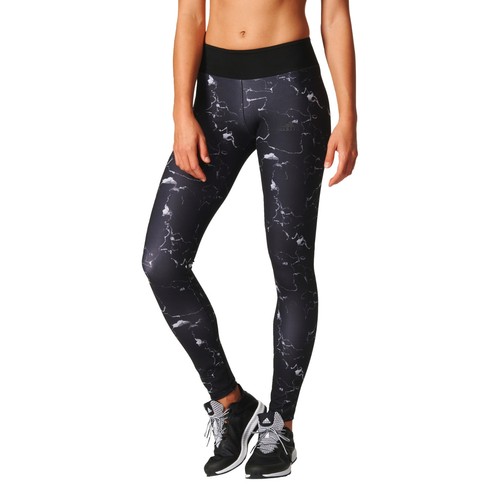 ADIDAS Donna Leggings formazione Ultimate Stampa Nero Tight Pantaloni Lunghi  Sport BQ2116 | eBay