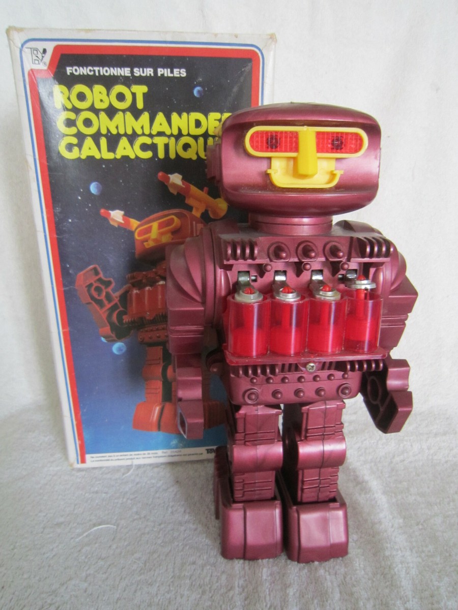Robot Commander Galactique Horikawa Vintage Japon – Boîte Bon état