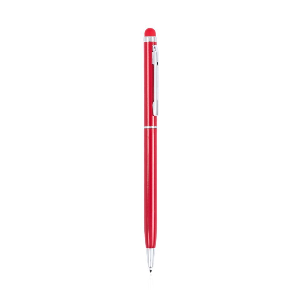 10X Penna SLIM a sfera c/puntatore touch colore ROSSO bomboniera LAUREA 13KQ