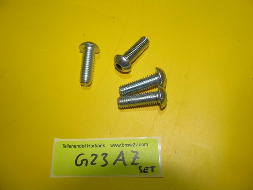 BMW R100 R80 GS R Set Schraube Gabelstabilisator Linsenkopf M8x25 7709543