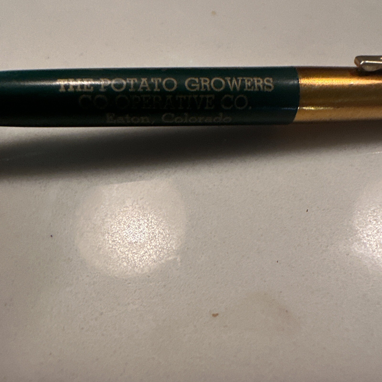 Vintage Good Year The Potato Grower’s Eaton Colorado Pen Advertisement