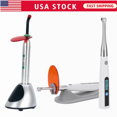 Wireless Cordless LED Dental Orthodontics /Curing Light Lamp 1Sec Resin Cure