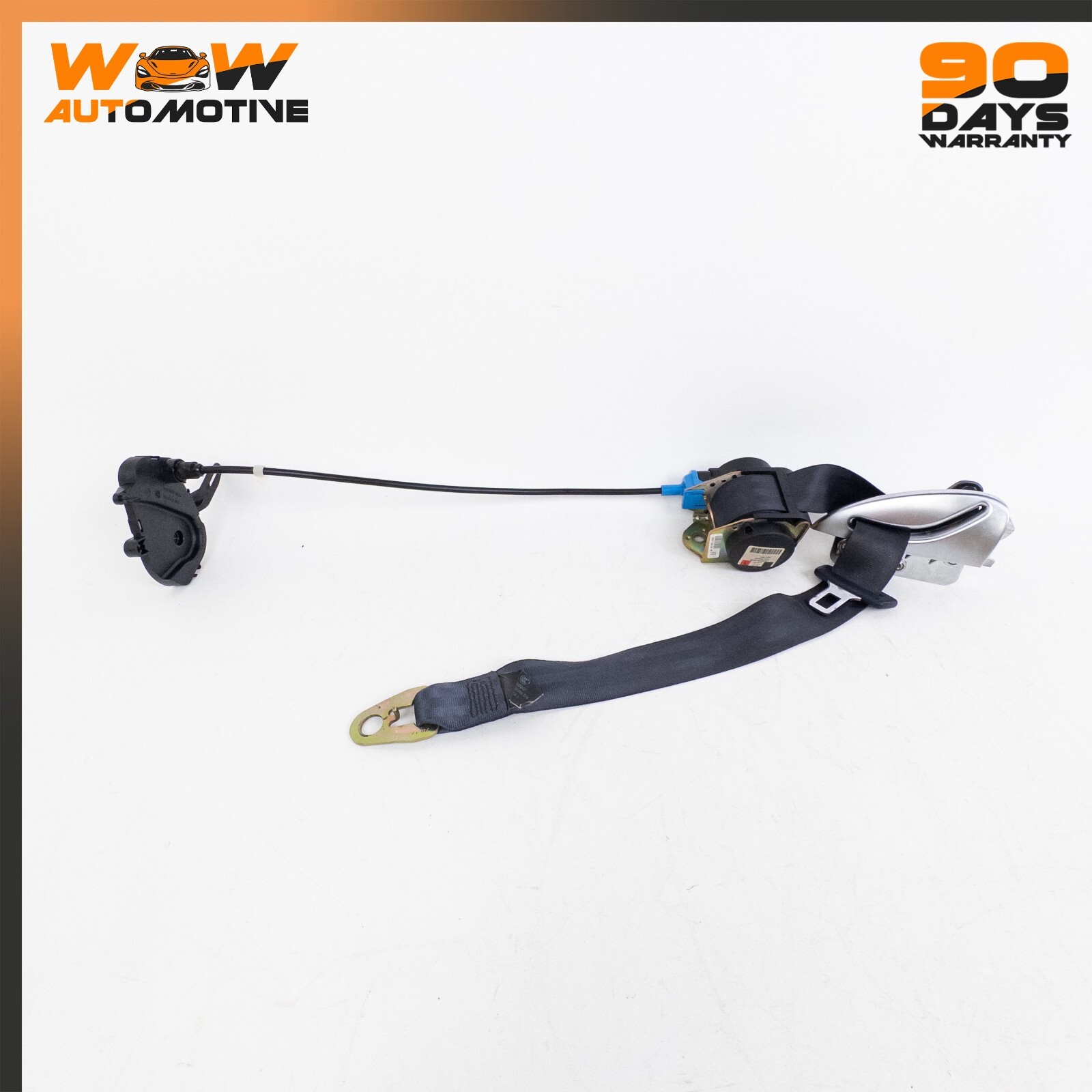 04-10 BENTLEY CONTINENTAL GT FRONT LEFT DRIVER SIDE SEAT BELT DARK BLUE OEM