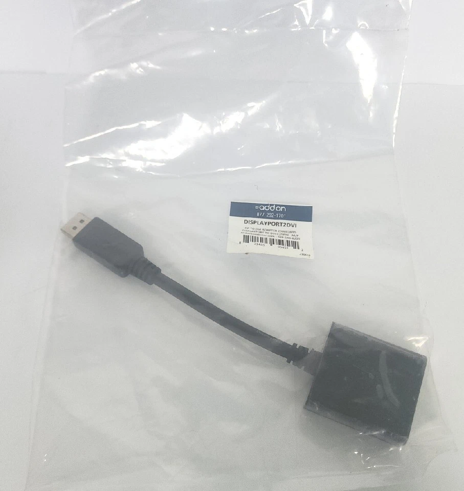 ( 5 LOT ) ADDON Displayport To Dvi-I Adapter 1920X1200 1080P Dp To Dvi 29Pin M/F - Image 3 of 3