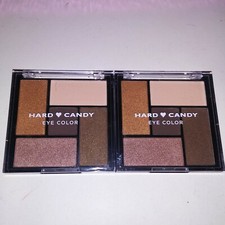 Set of 2 Hard Candy Eyeshadow Palettes Browns Smokey Eye 5 Color Make Up