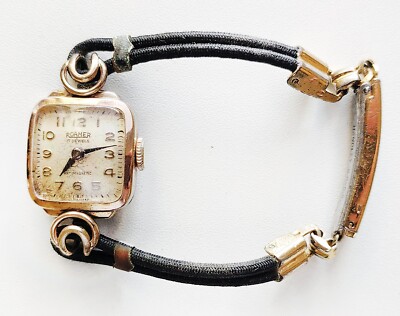 Vintage Roamer Rose Gold Cocktail Watch Swiss Australia