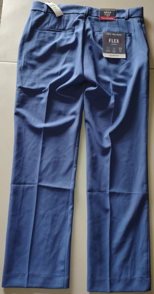slim fit dress slacks Premium Soft Lux Flex Dress Pant – Van Heusen main image 0