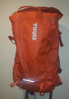 thule orange backpack