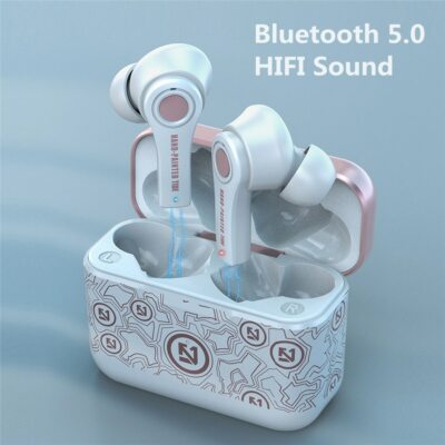 TS-100 TWS Wireless Stereo Bluetooth Earphone With Charging