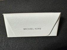 Michael Kors White Eyeglass Eyewear Case Empty Authentic