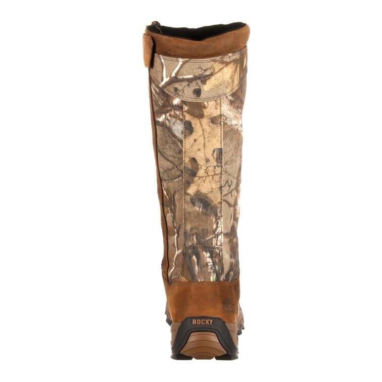 Rocky Retraction Snake Boots Mens 12W Brown Camo Waterproof Side Zip RKS0243 NEW Rocky Retraction Waterproof Side-Zip Snake Boot : Target main image 3