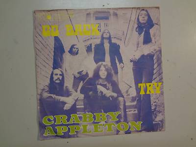 CRABBY APPLETON: (w/Michael Fennelly)Go Back- Try-Germany 7'' 1970 Metronome PSL